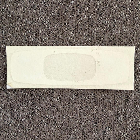 Oakley Square O Vintage Decals One Black & One White NEW - Picture 4 of 4